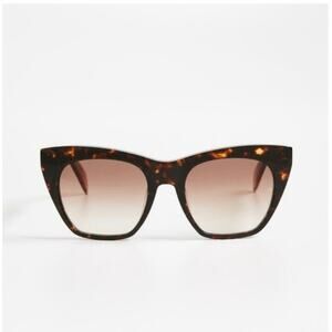 Rag & Bone Havana Tortoise Cat Eye Sunglasses RNB1009